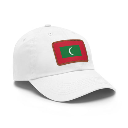 Maldives Leather Patch Hat