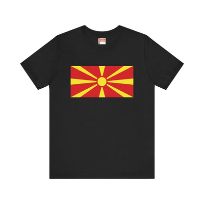North Macedonia Flag on T-shirt