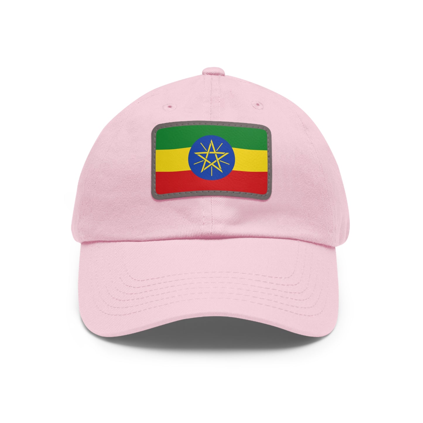 Ethiopia Leather Patch Hat