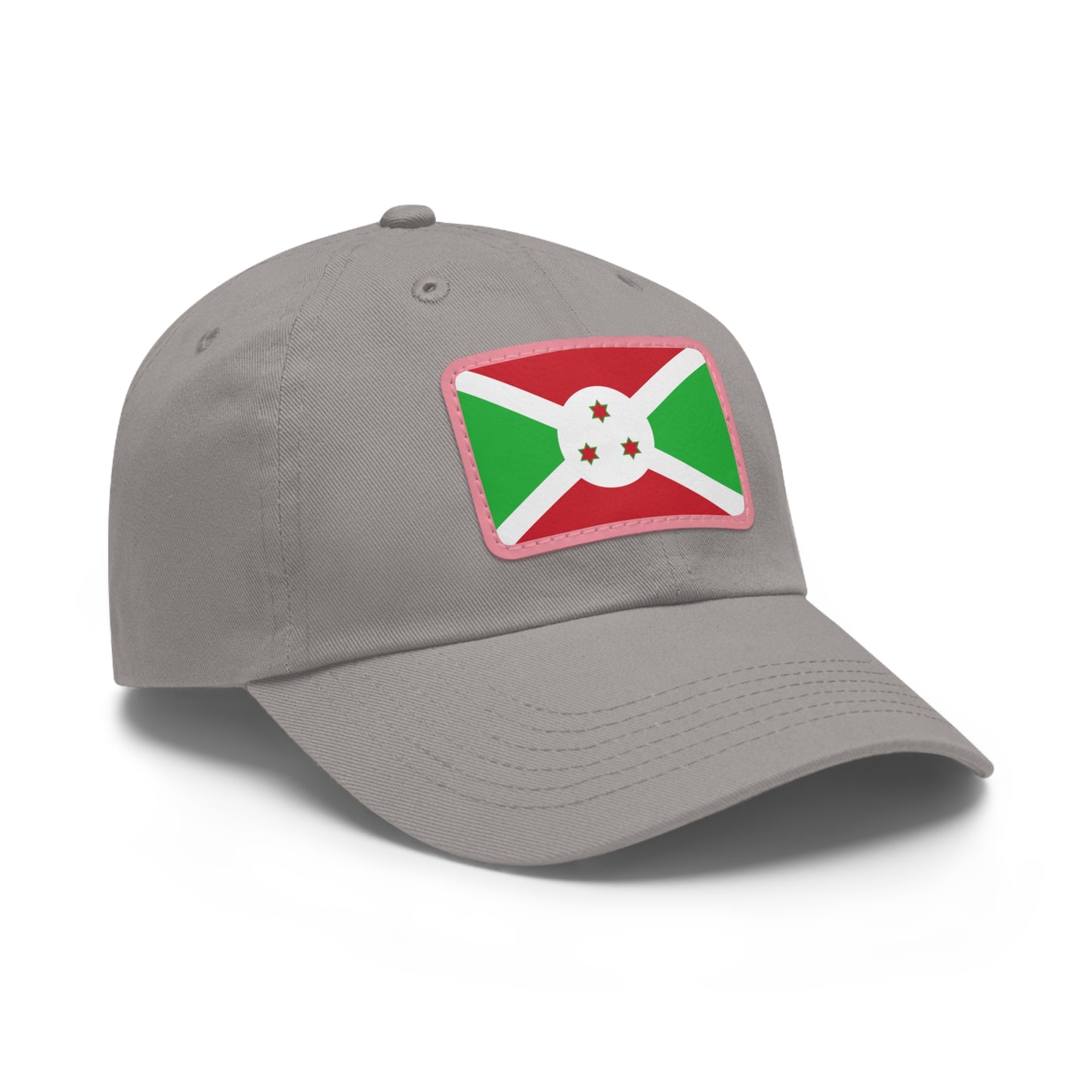Burundi Leather Patch Hat