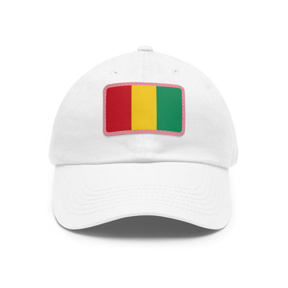 Guinea Leather Patch Hat