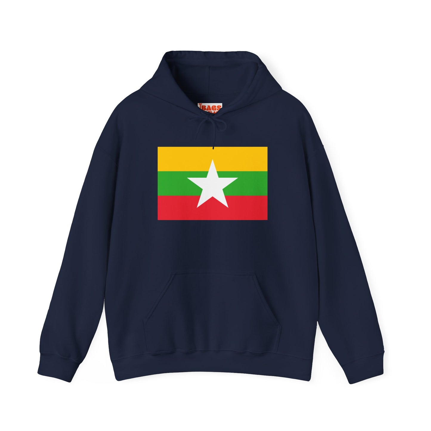 Myanmar Flag Hoodies