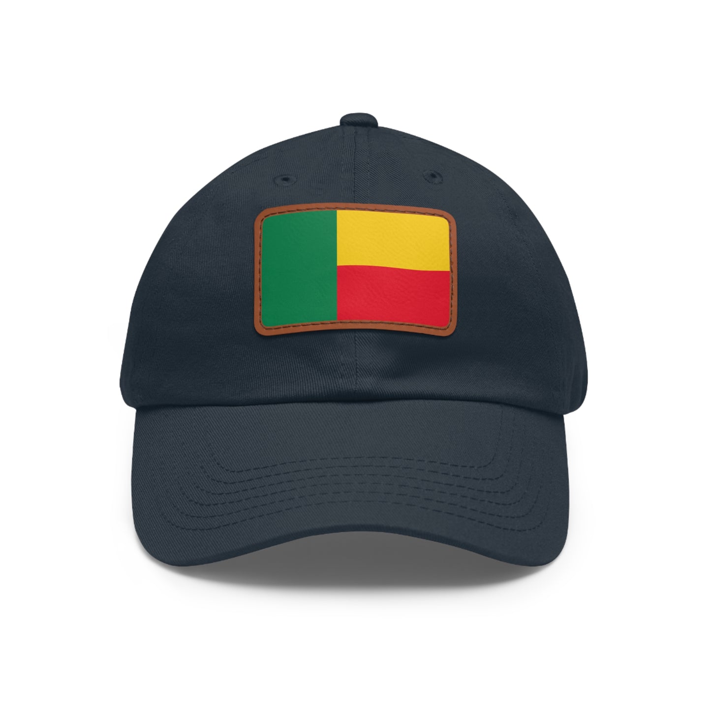Benin Leather Patch Hat
