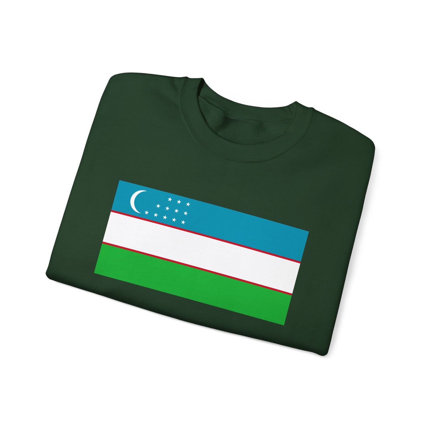 Uzbekistan Flag Sweatshirt