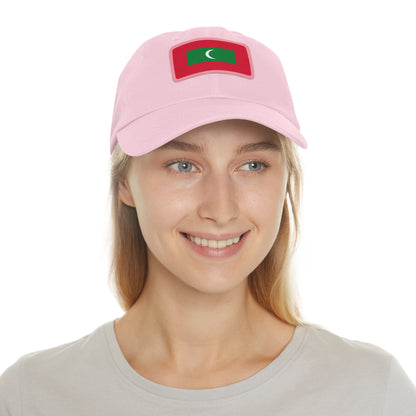 Maldives Leather Patch Hat