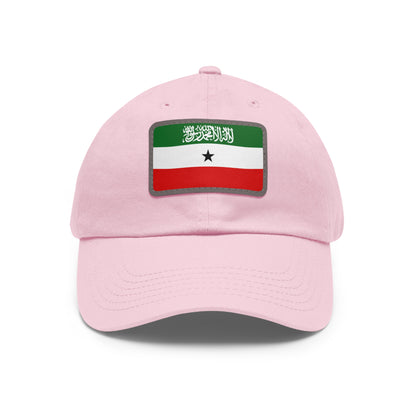 Somaliland Leather Patch Hat