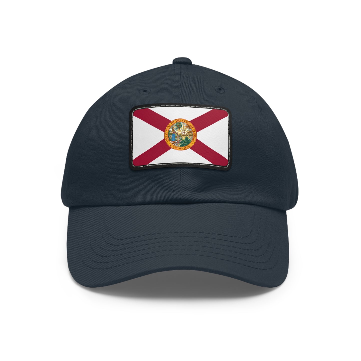 Florida Leather Patch Hat