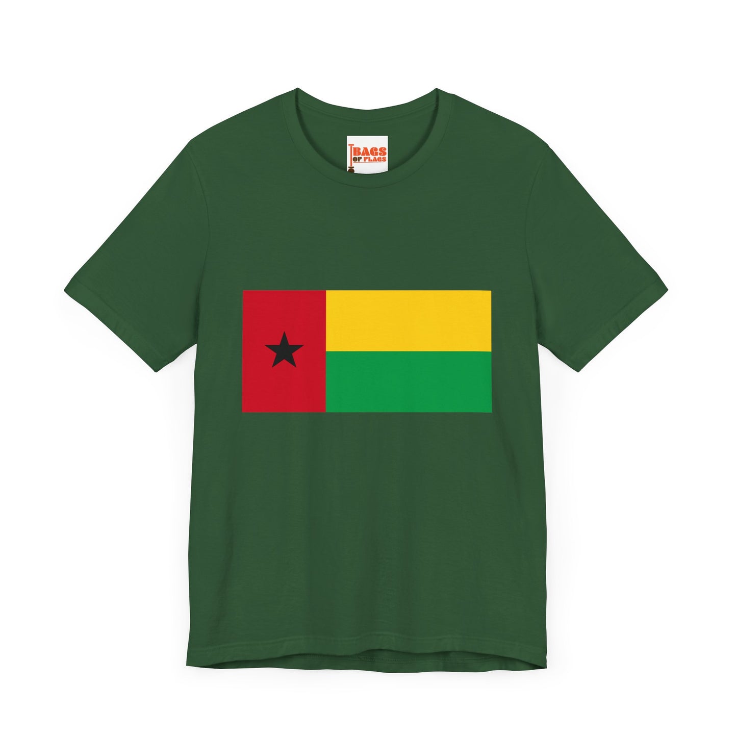 Guinea Bissau Flag on T-shirt