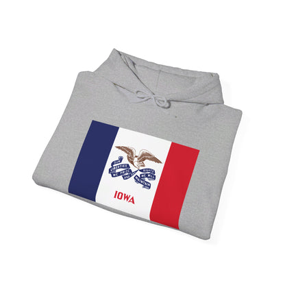 Iowa Flag Hoodies