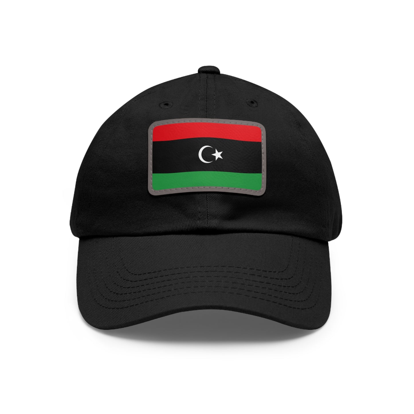Libya Leather Patch Hat