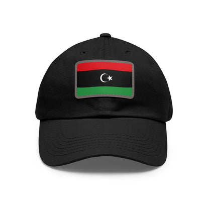 Libya Leather Patch Hat