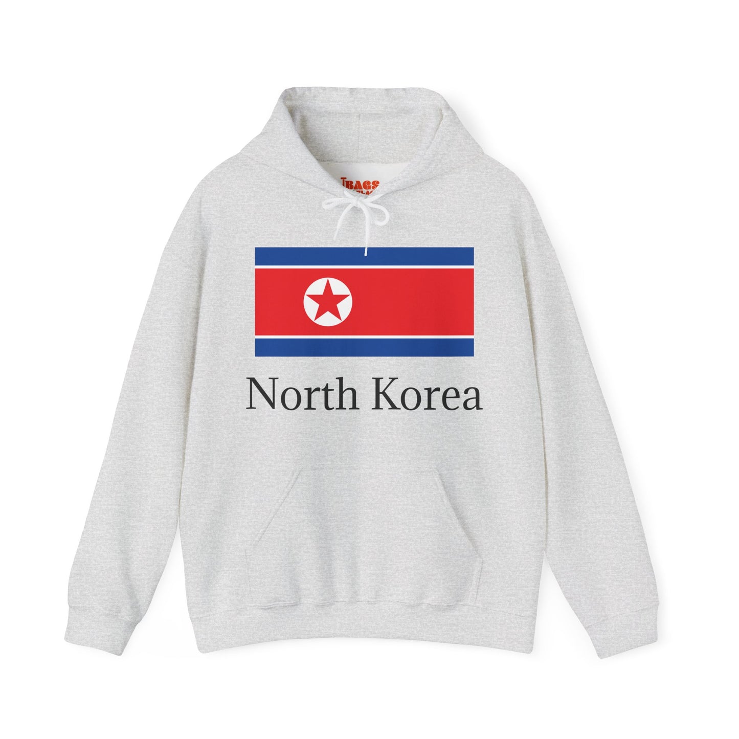 North Korea Flag Hoodies