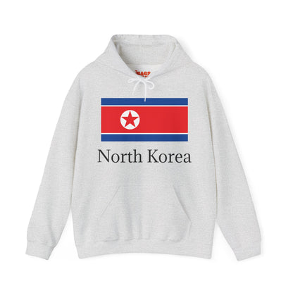 North Korea Flag Hoodies