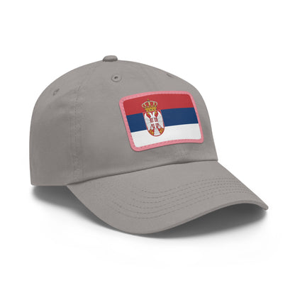 Serbia Leather Patch Hat