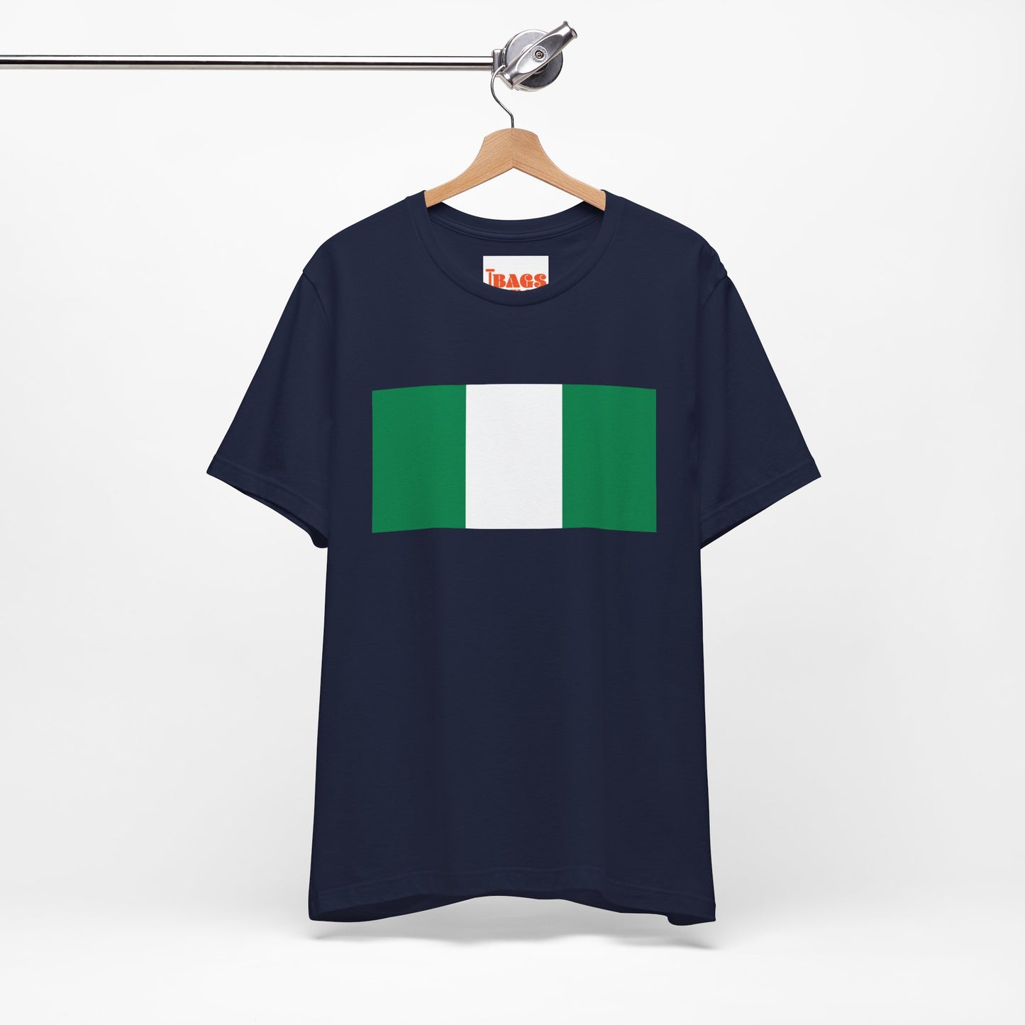 Nigeria Flag on T-shirt