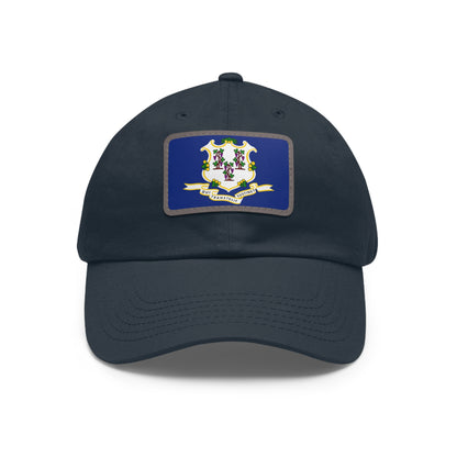 Connecticut Leather Patch Hat