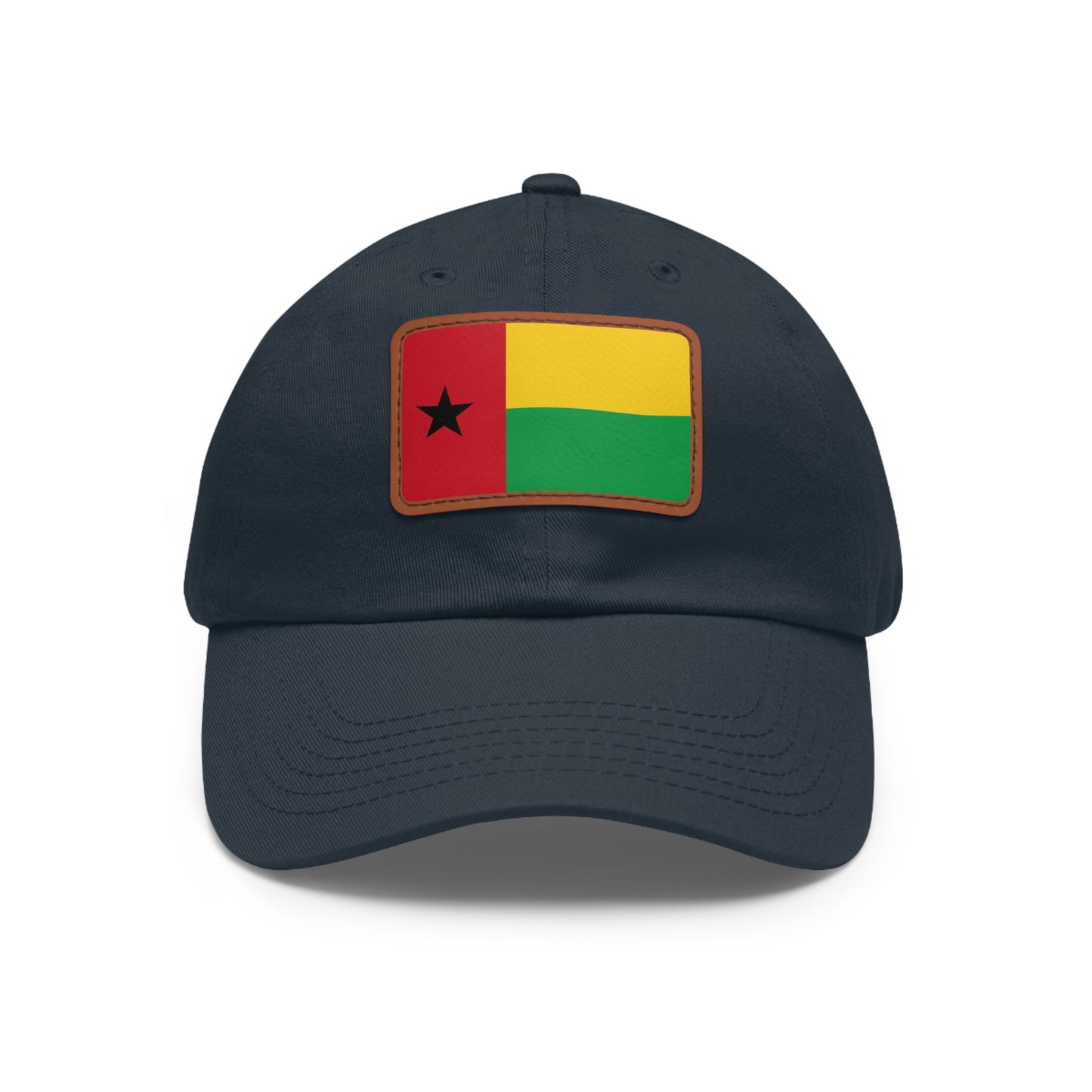Guinea-Bissau Leather Patch Hat