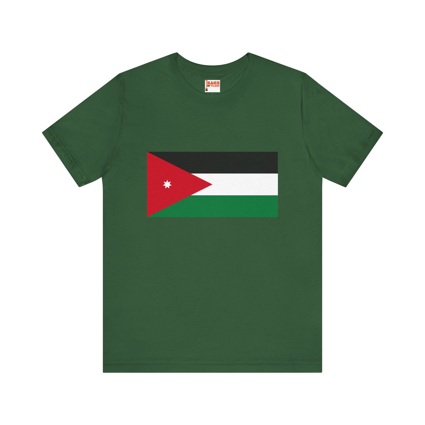 Jordan Flag on T-shirt