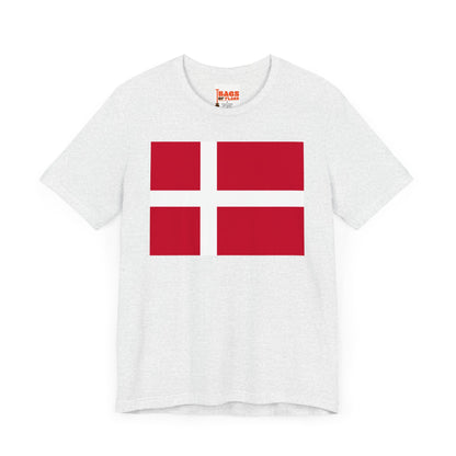 Denmark Flag on T-shirt