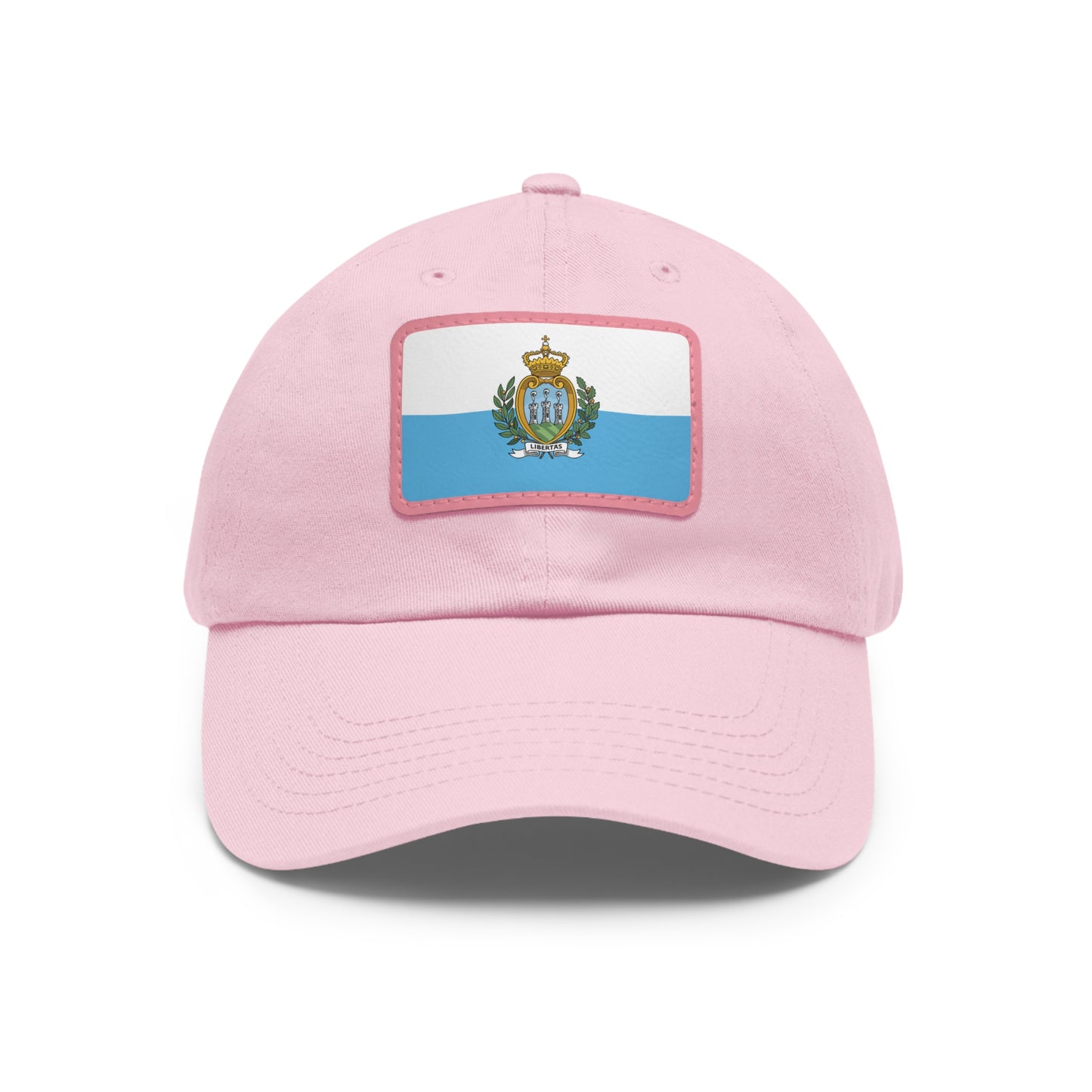 San Marino Leather Patch Hat