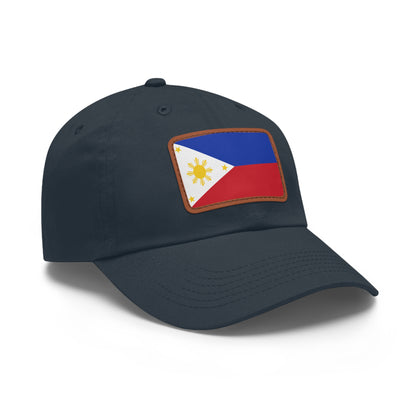 Philippines Leather Patch Hat