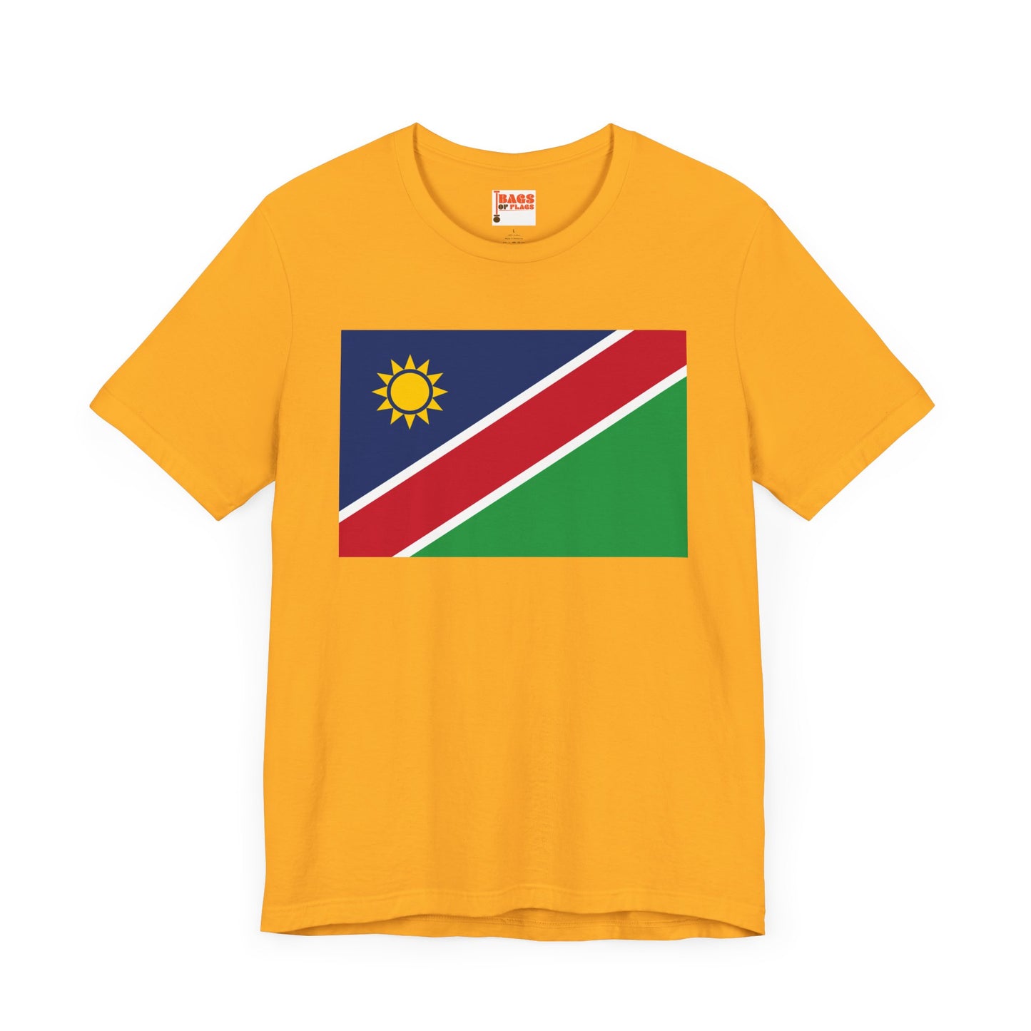 Namibia Flag on T-shirt