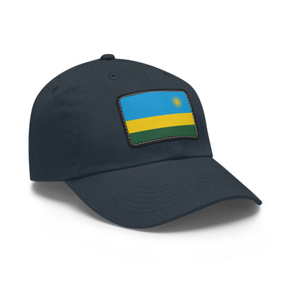 Rwanda Leather Patch Hat