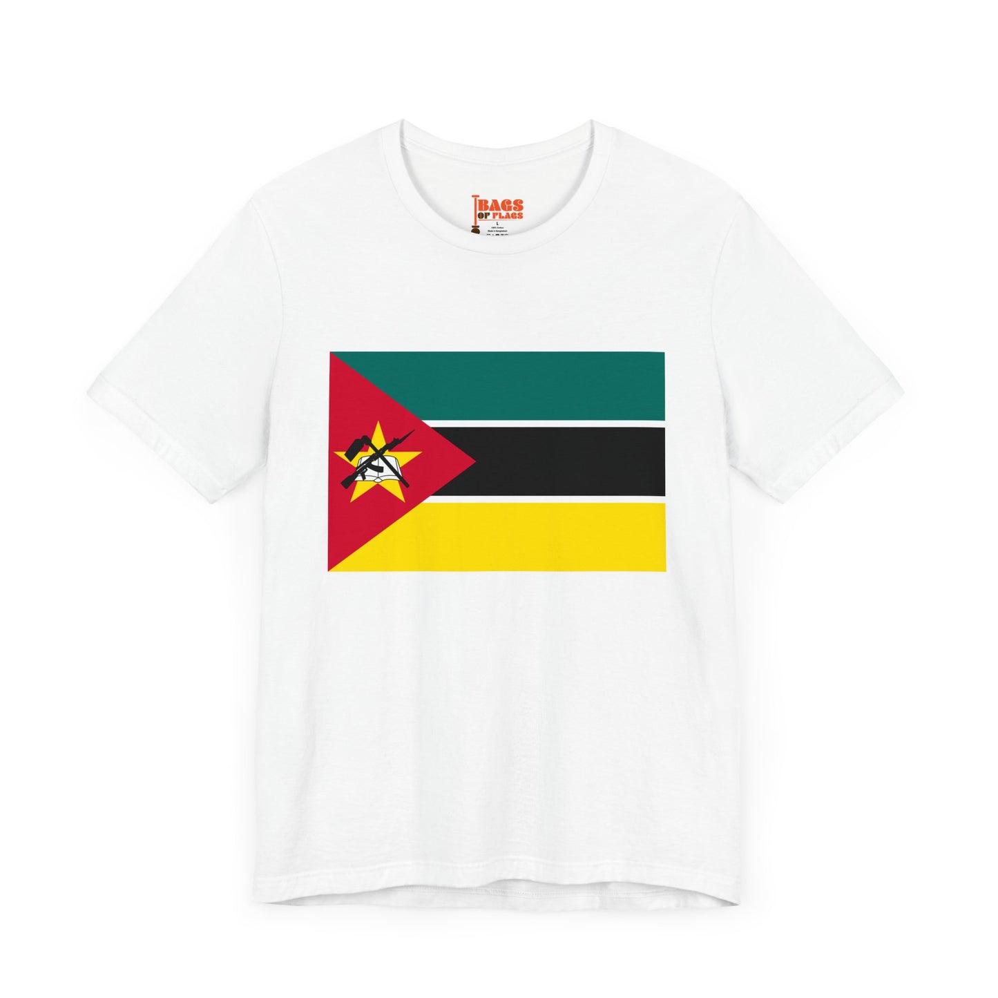 Mozambique Flag on T-shirt