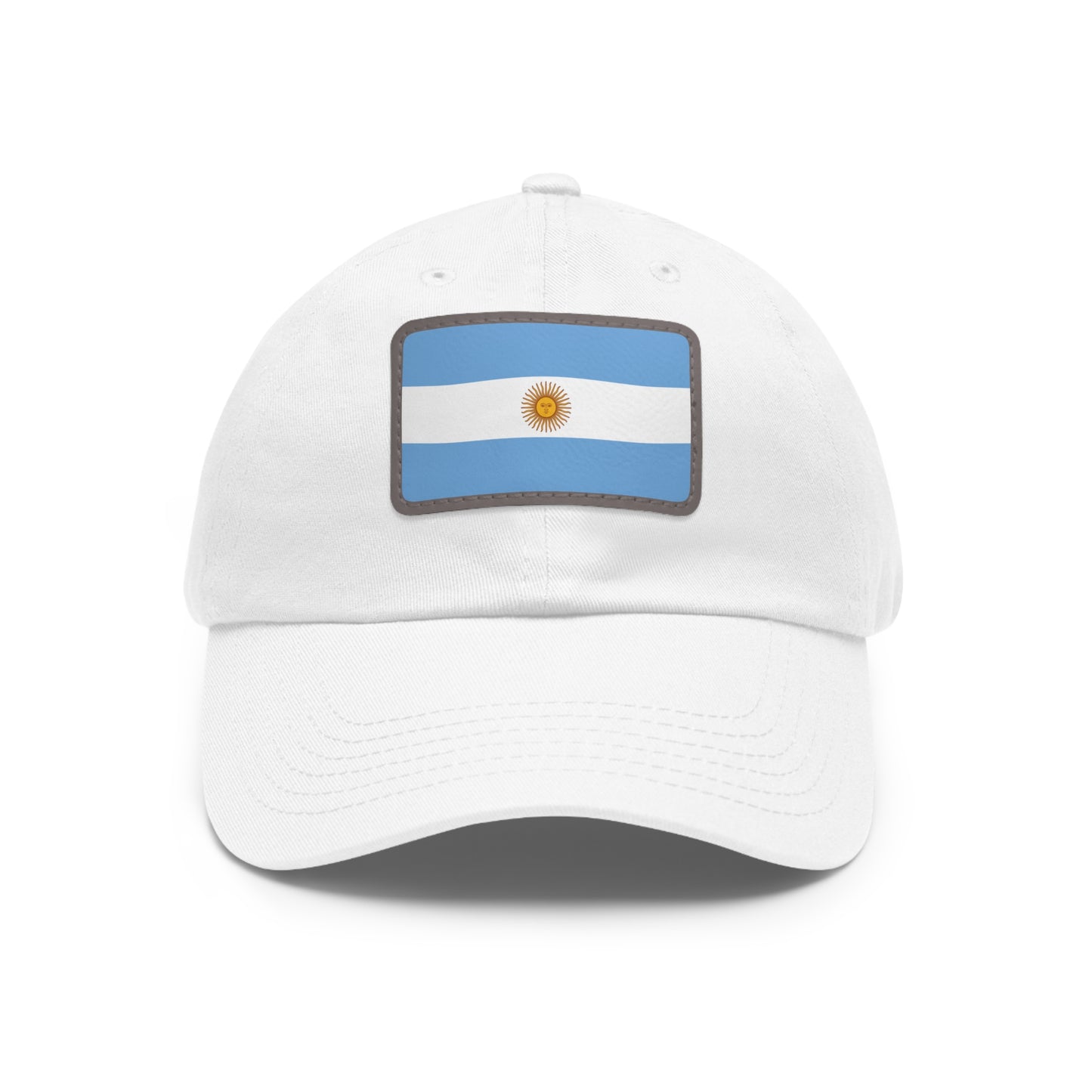 Argentina Leather Patch Hat