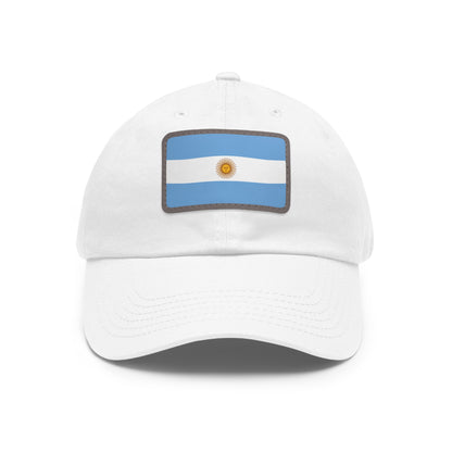 Argentina Leather Patch Hat