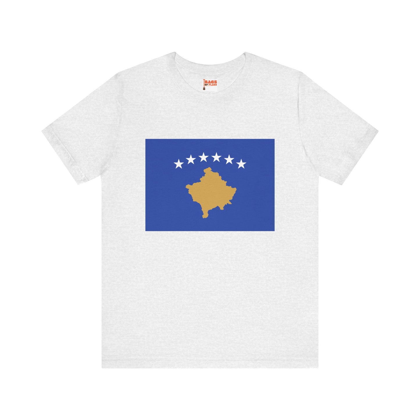 Kosovo Flag on T-shirt