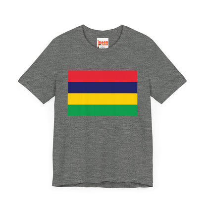 Mauritius Flag on T-shirt