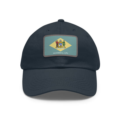 Delaware Leather Patch Hat