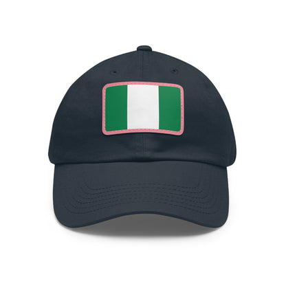 Nigeria Leather Patch Hat