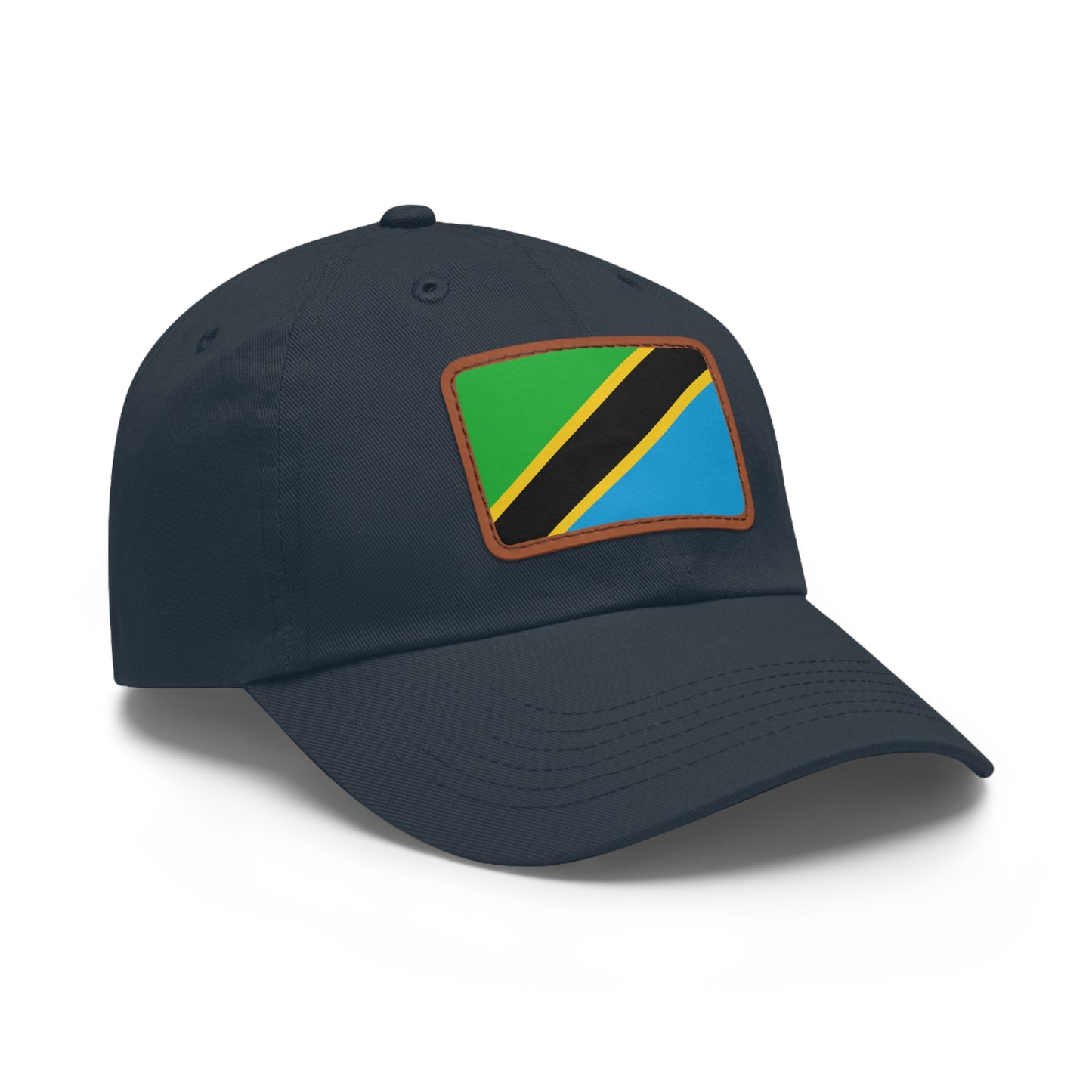 Tanzania Leather Patch Hat