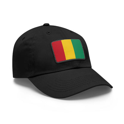 Guinea Leather Patch Hat