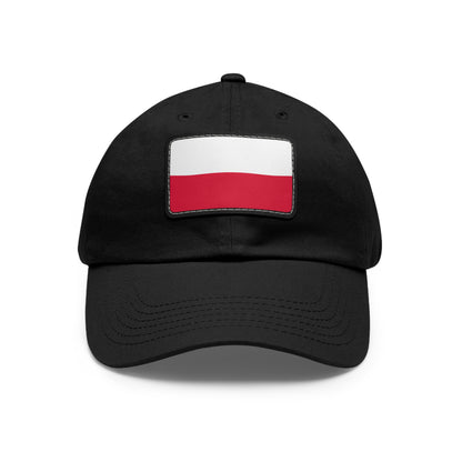 Poland Leather Patch Hat