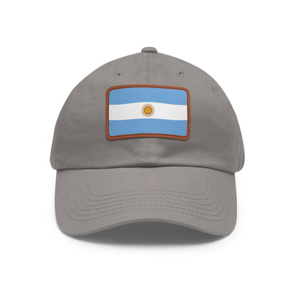 Argentina Leather Patch Hat