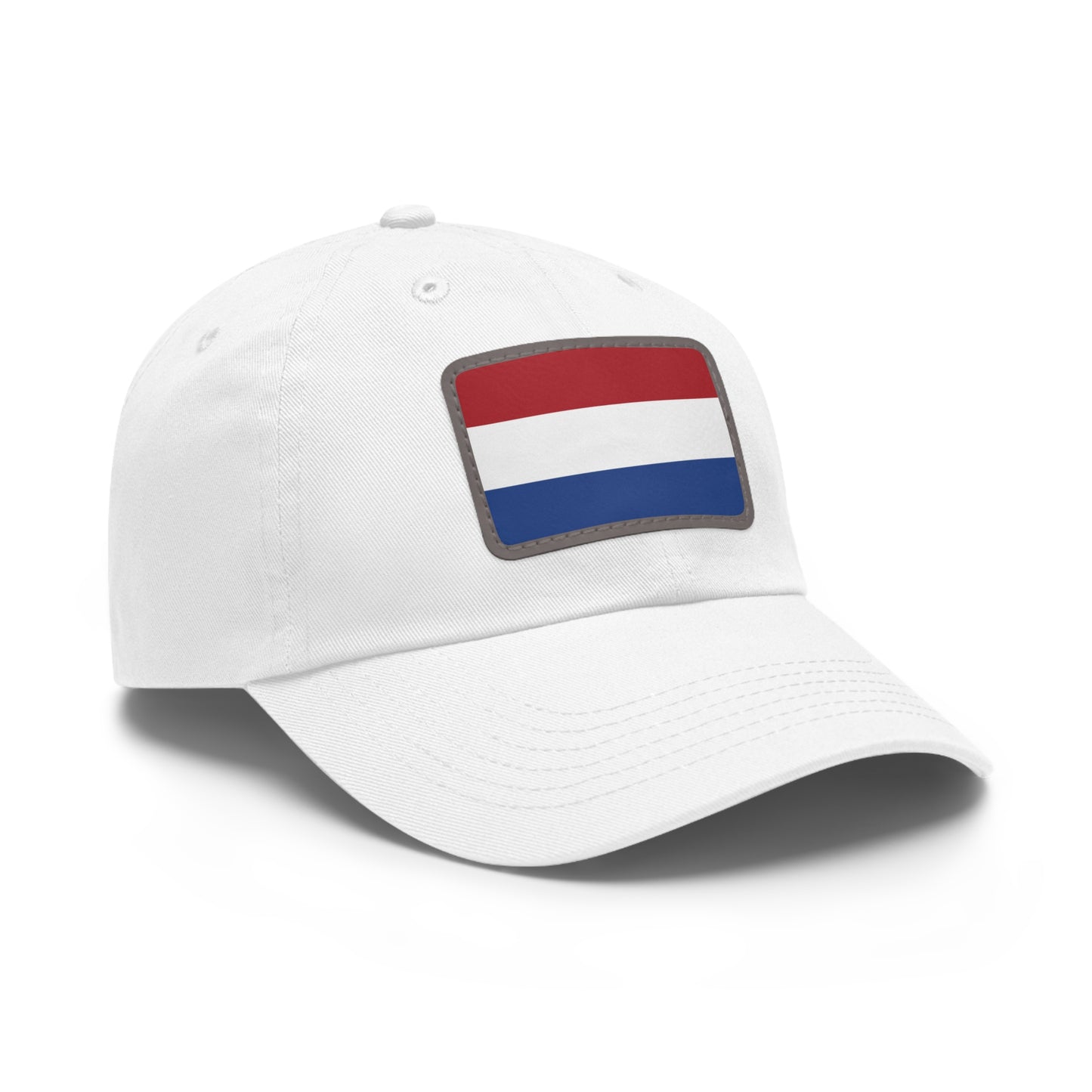 Netherlands Leather Patch Hat