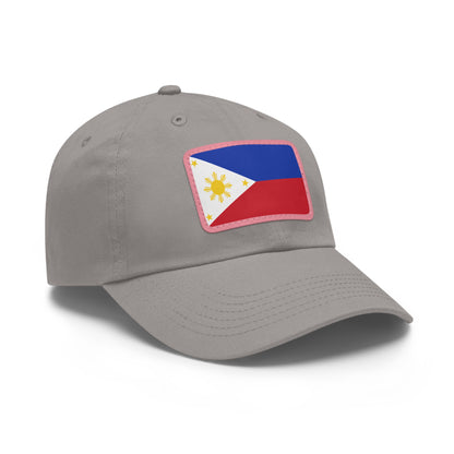 Philippines Leather Patch Hat