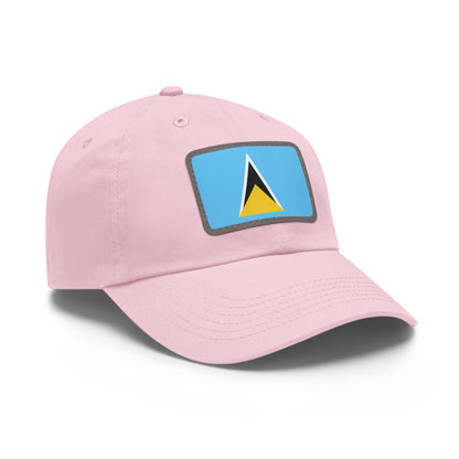 Saint Lucia Leather Patch Hat