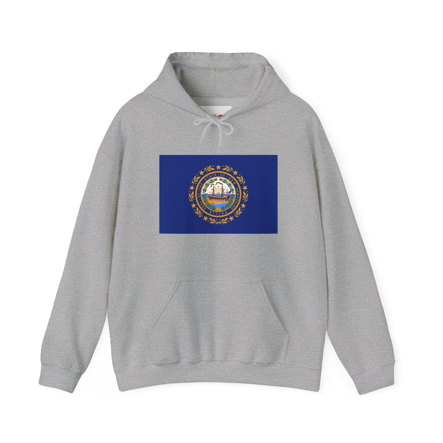 New Hampshire Flag Hoodies