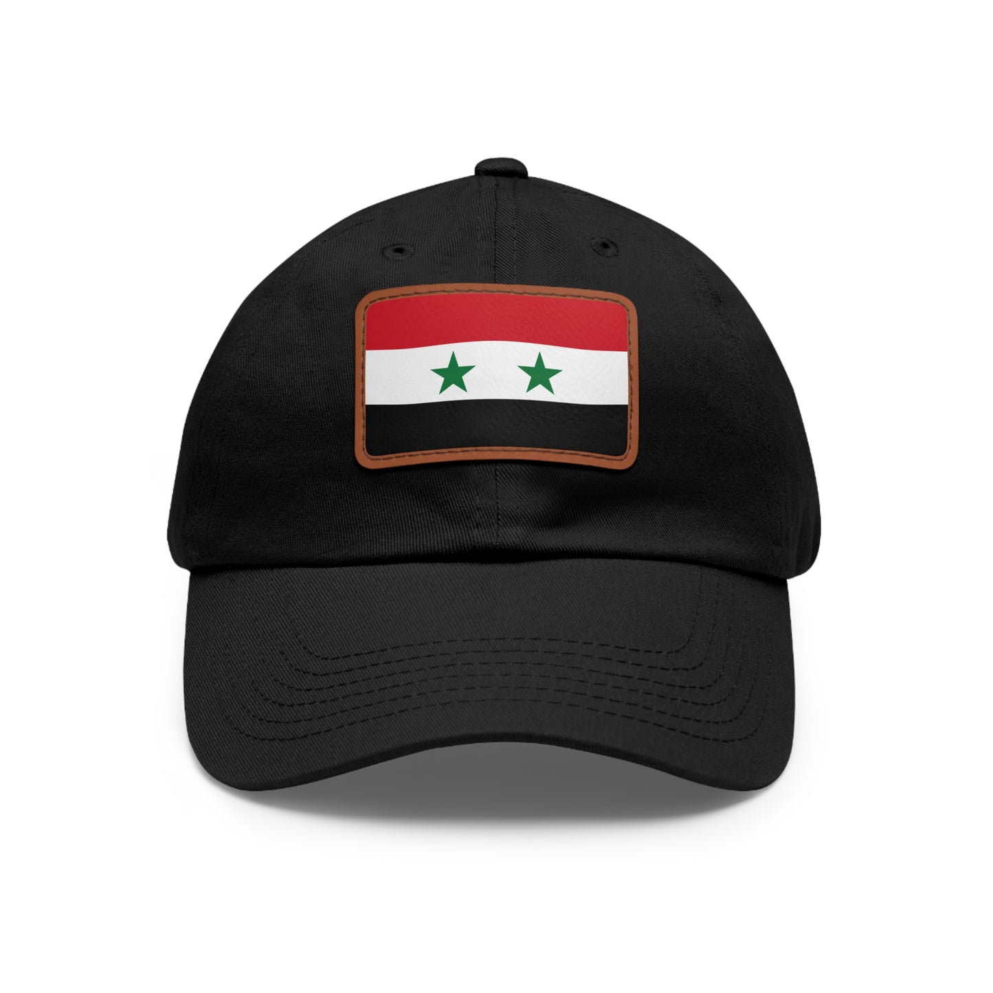 Syria Leather Patch Hat