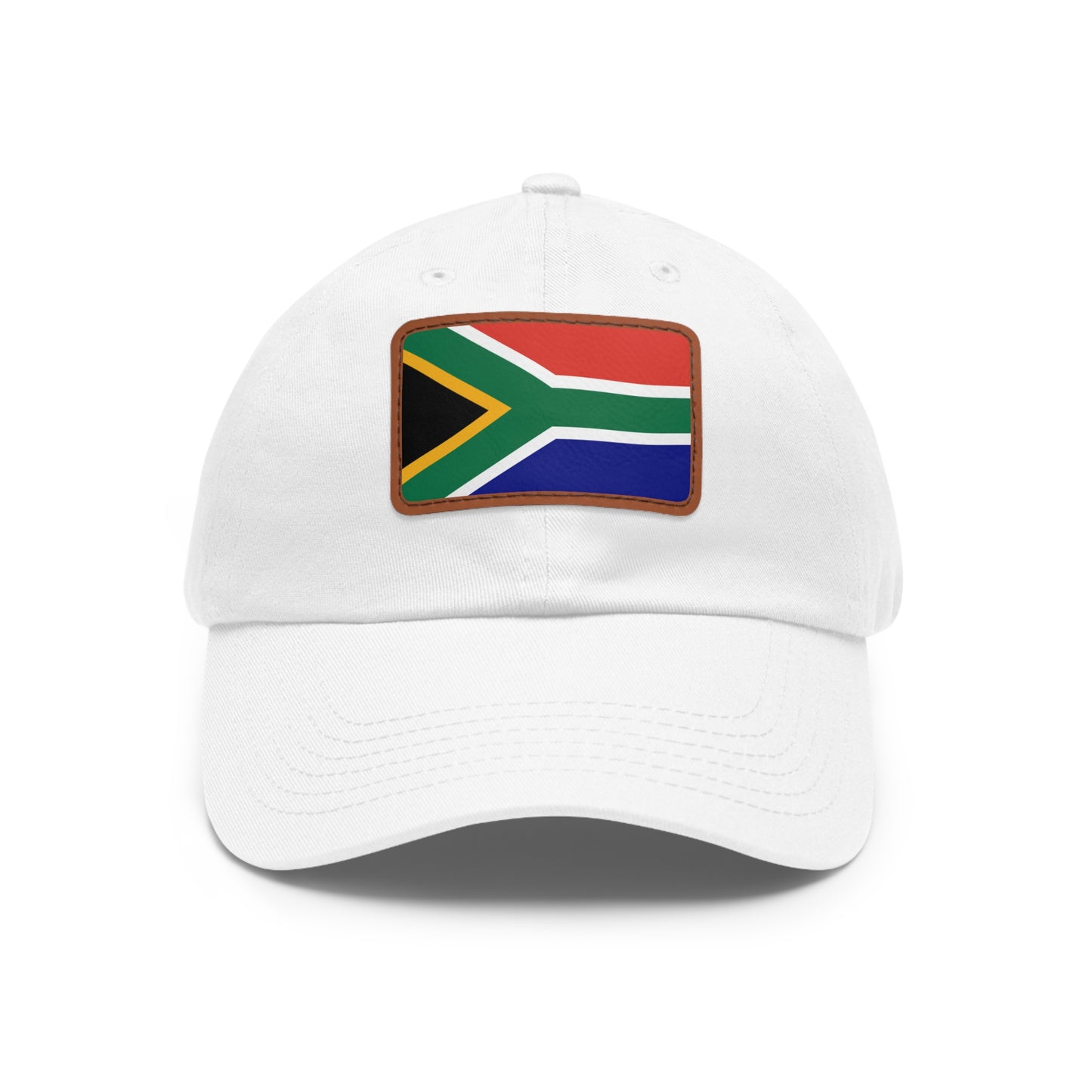 South Africa Leather Patch Hat