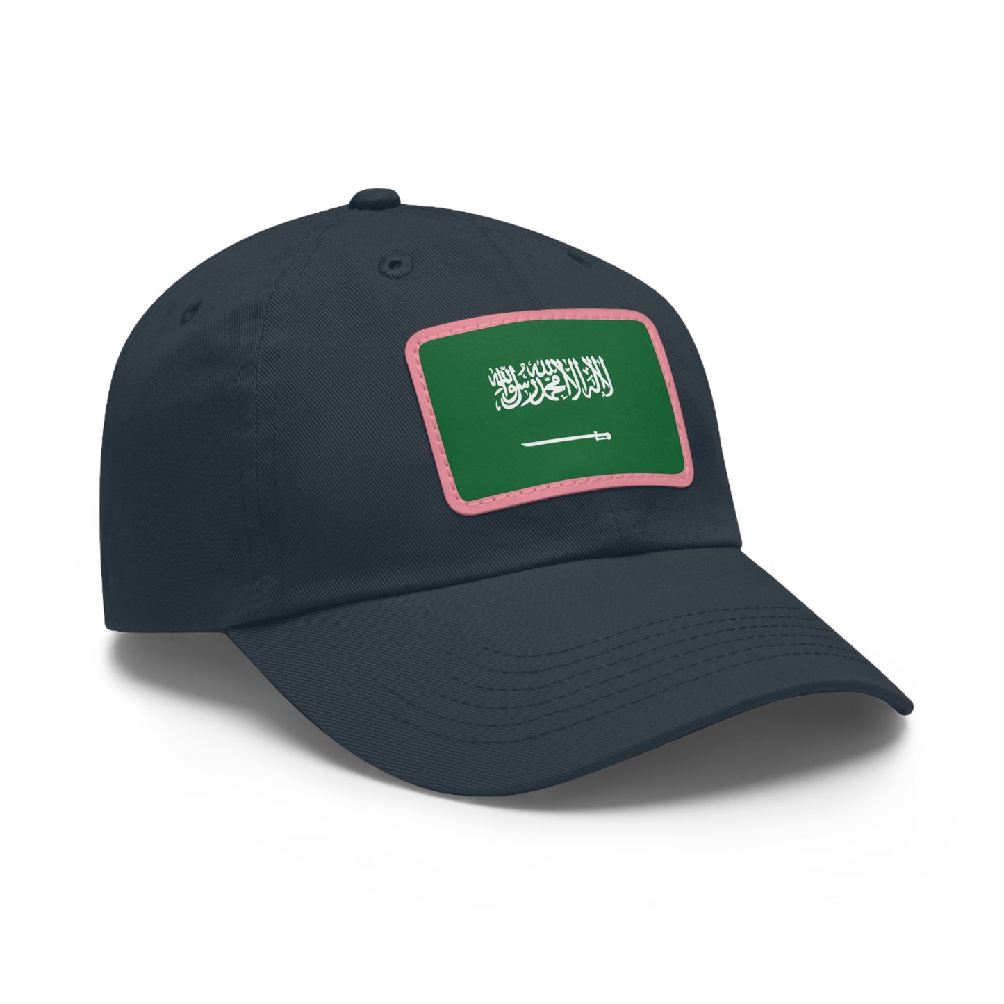 Saudi Arabia Leather Patch Hat