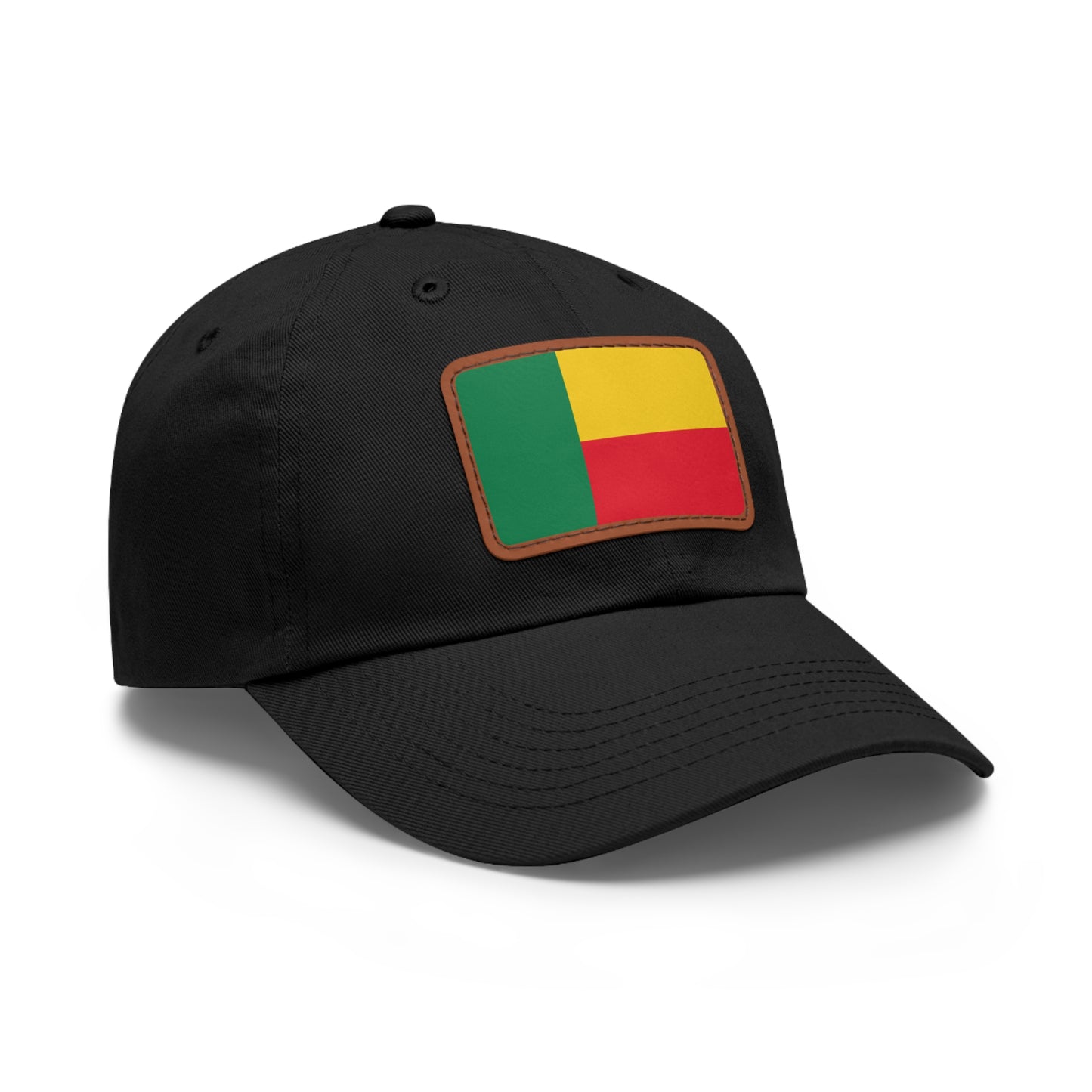 Benin Leather Patch Hat