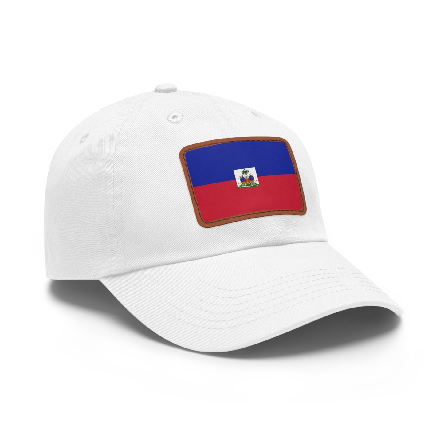 Haiti Leather Patch Hat