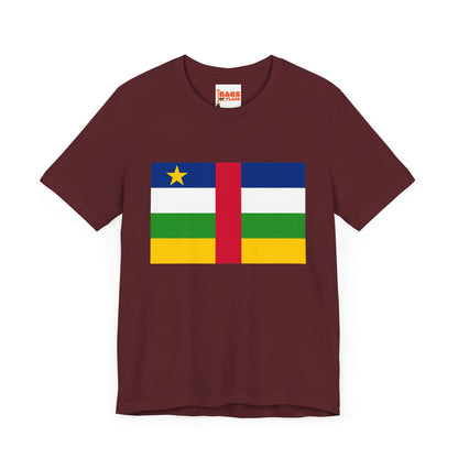 Central African Republic Flag on T-shirt