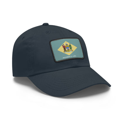 Delaware Leather Patch Hat