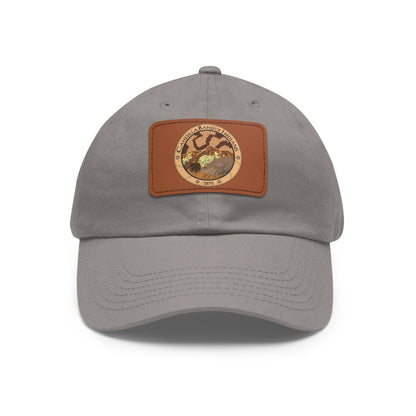 Cahuilla Leather Patch Hat